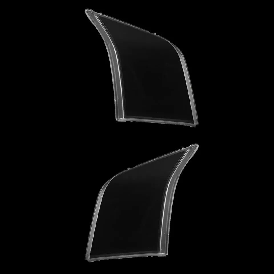 2X CLEAR HEADLIGHT LENS LAMPSHADE COVER SHELL FOR FORD TRANSIT MK7 VM V348 06-14